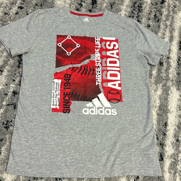 adidas Other - Adidas Youth Boys' Three Stripe Life T-Shirt
